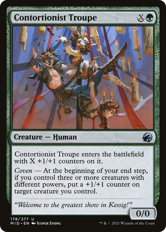 Contortionist Troupe (MID-178) (Foil)