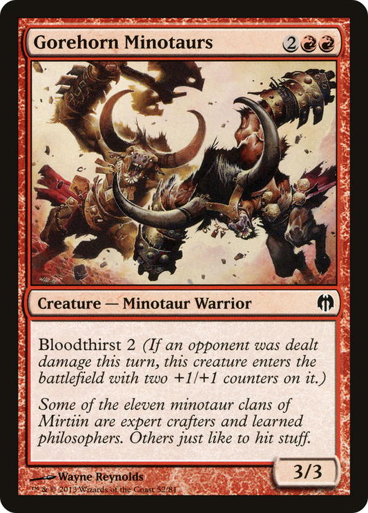 Gorehorn Minotaurs (DDL-052)