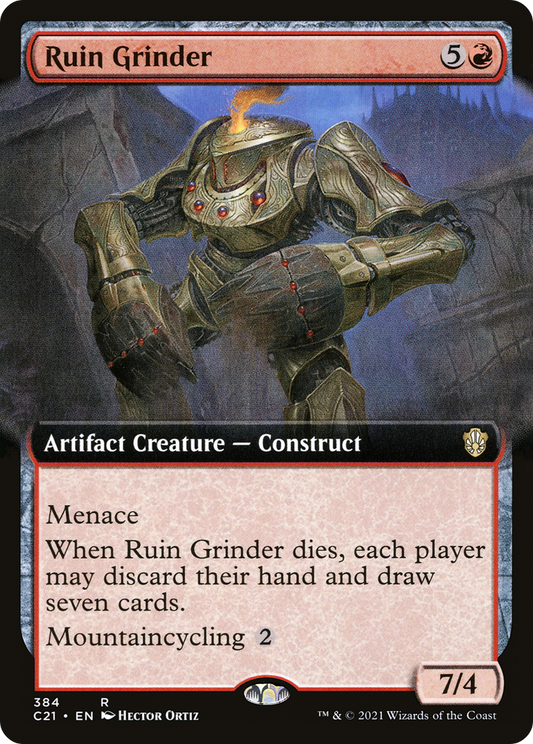 Ruin Grinder (C21-384) (Extended Art)