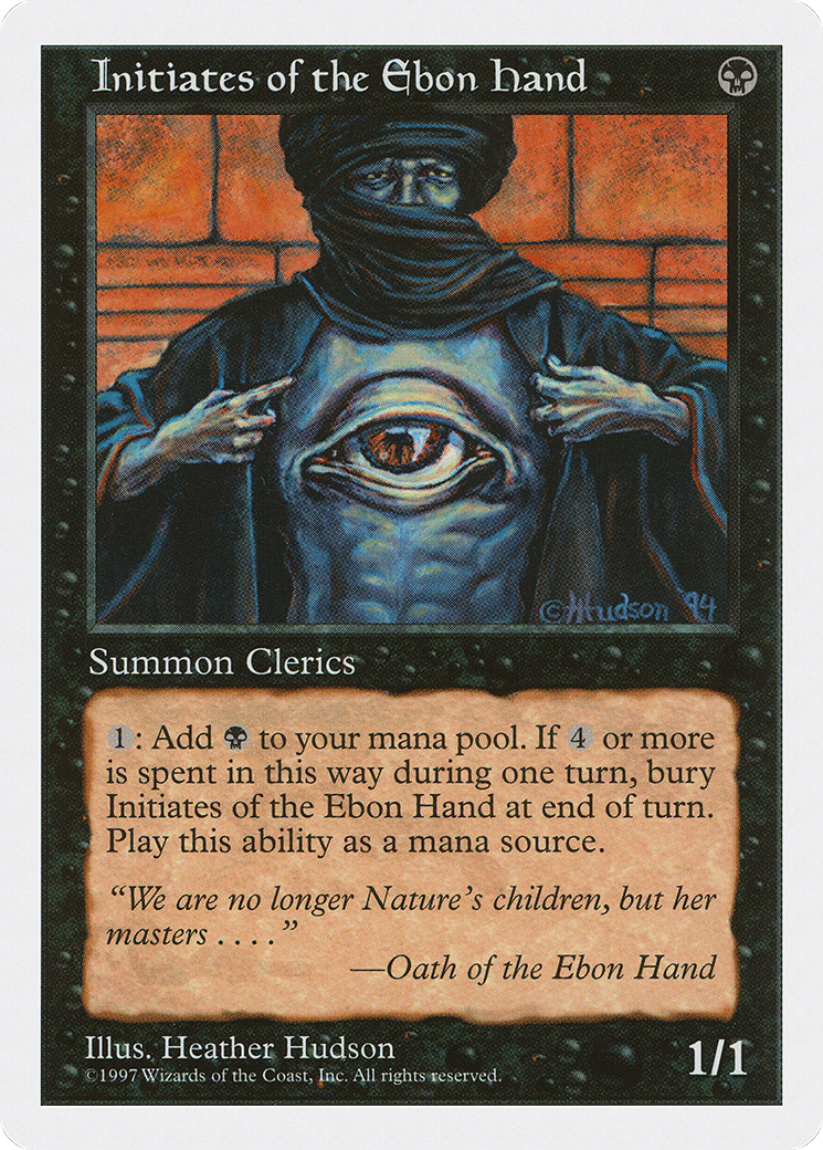 Initiates of the Ebon Hand (5ED-169)