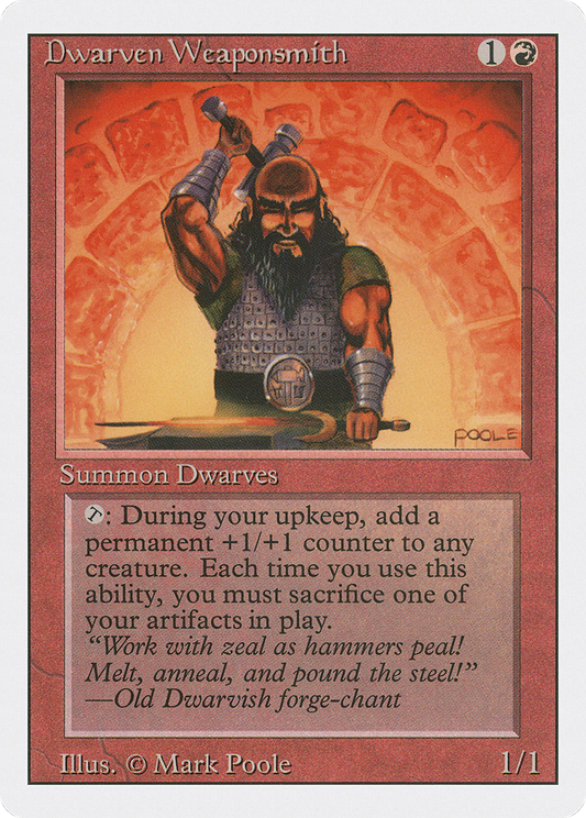 Dwarven Weaponsmith (3ED-145)