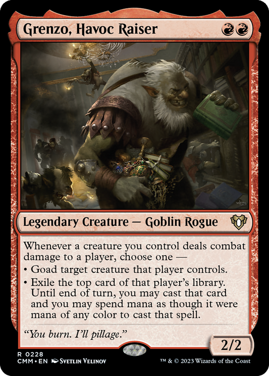 Grenzo, Havoc Raiser (CMM-228) (Foil)