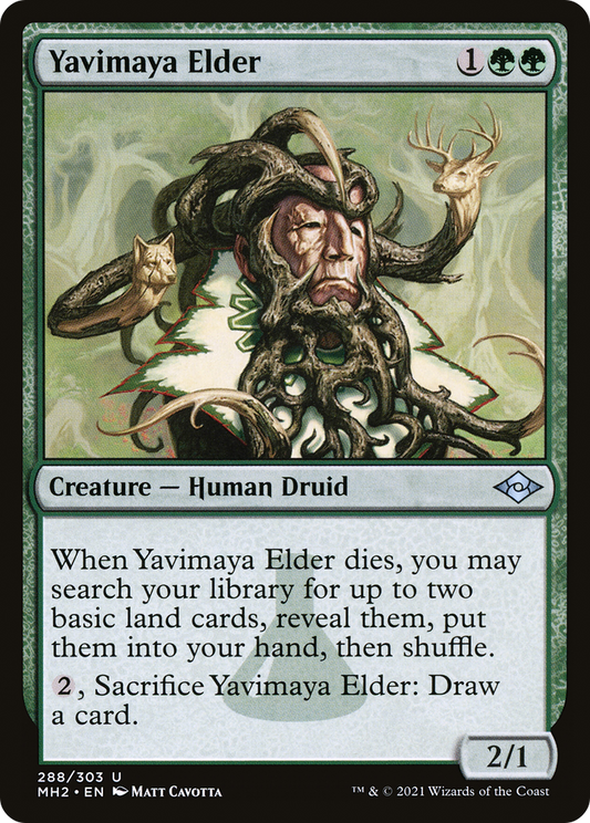 Yavimaya Elder (MH2-288) (Etched Foil)