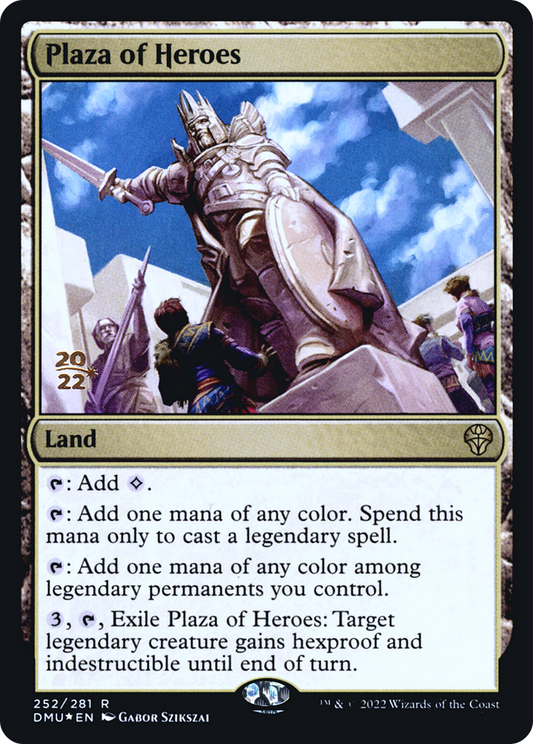 Plaza of Heroes (PRE-252S) (Foil)