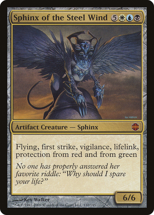 Sphinx of the Steel Wind (ARB-110) (Foil)