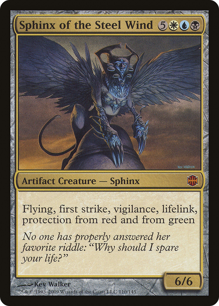 Sphinx of the Steel Wind (ARB-110)