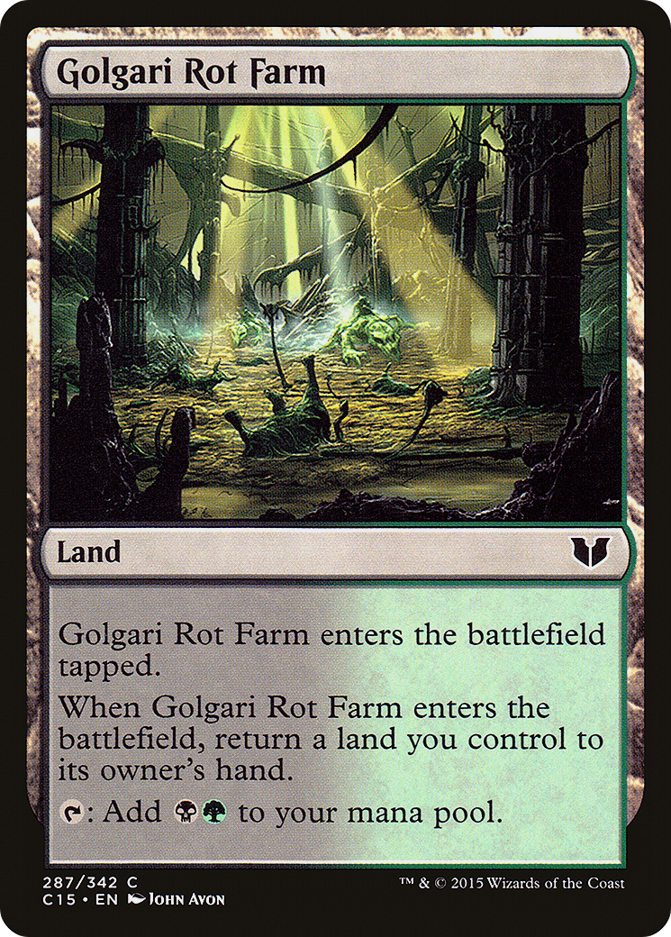 Golgari Rot Farm (C15-287)