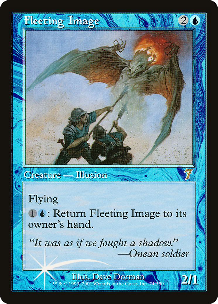 Fleeting Image (7ED-74★) (Foil)