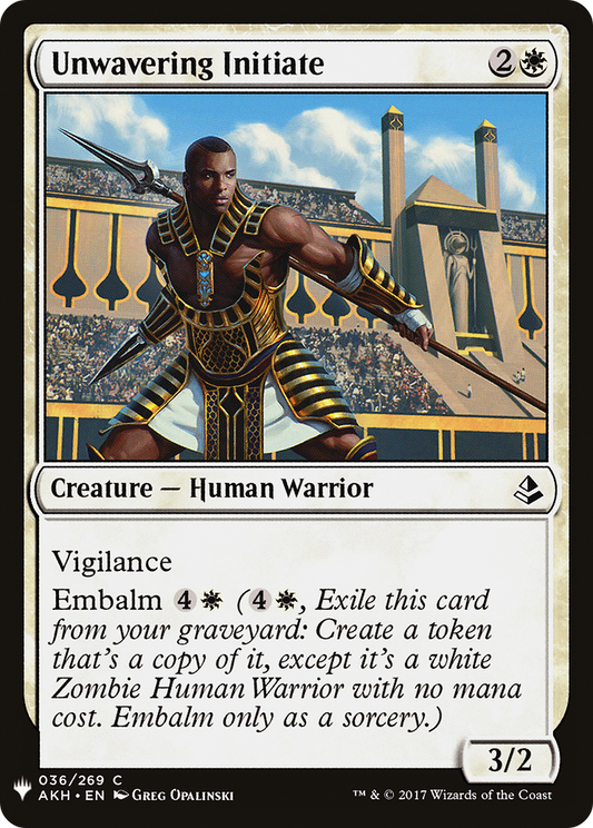 Unwavering Initiate (LIST-AKH-36)
