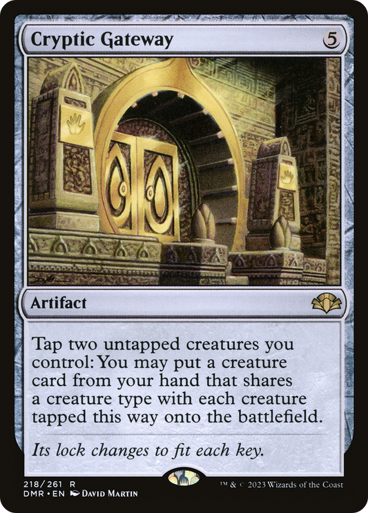 Cryptic Gateway (DMR-218) (Foil)