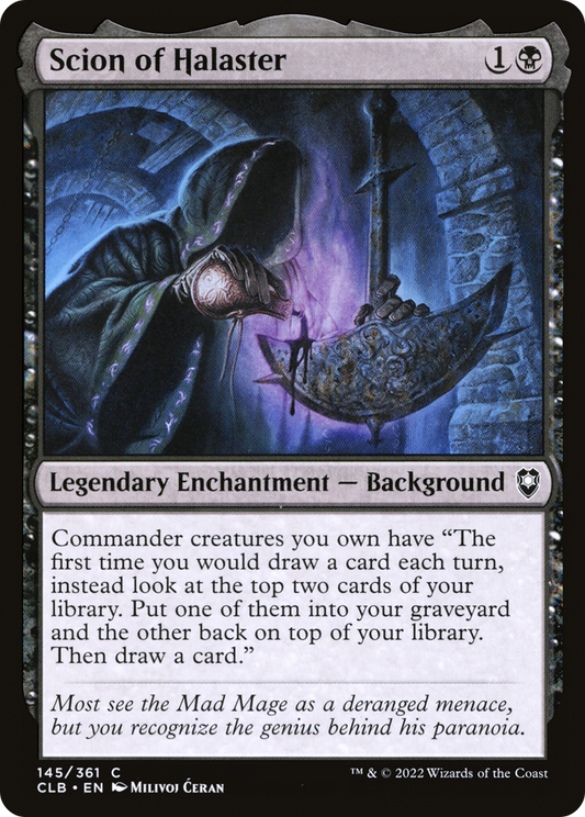 Scion of Halaster (CLB-145) (Foil)