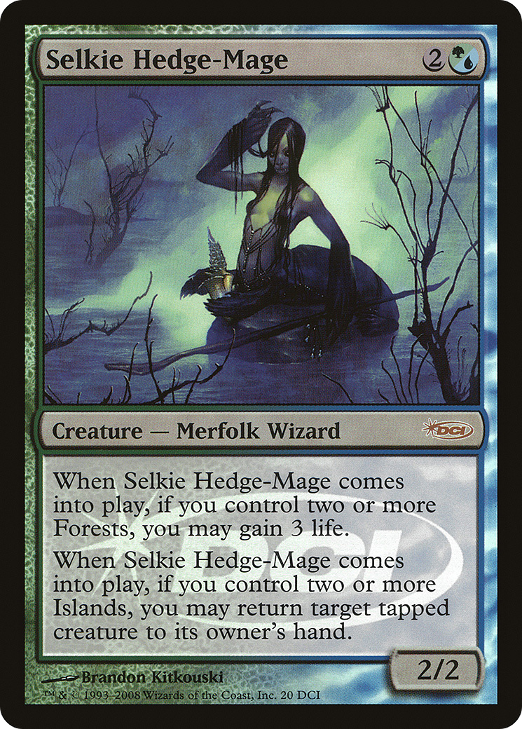 Selkie Hedge-Mage (WPN-020) (Foil)