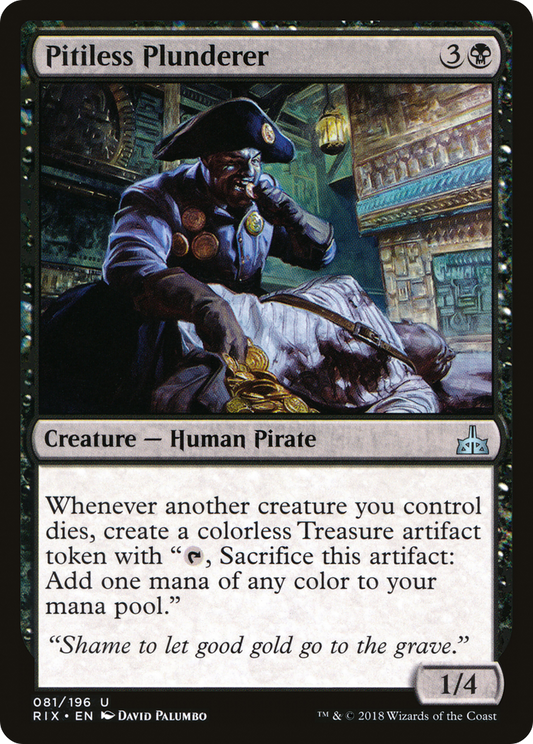 Pitiless Plunderer (RIX-081) (Foil)