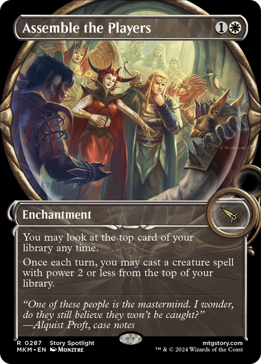 Assemble the Players (MKM-287) (Showcase) (Foil)