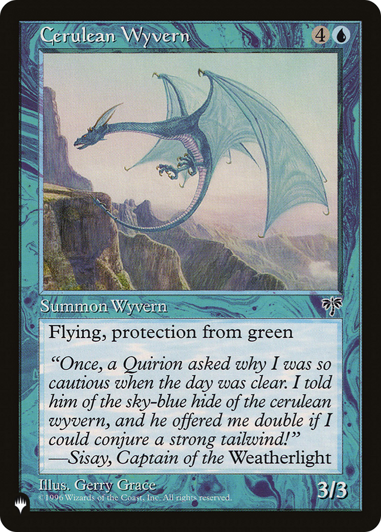 Cerulean Wyvern (LIST-MIR-57)