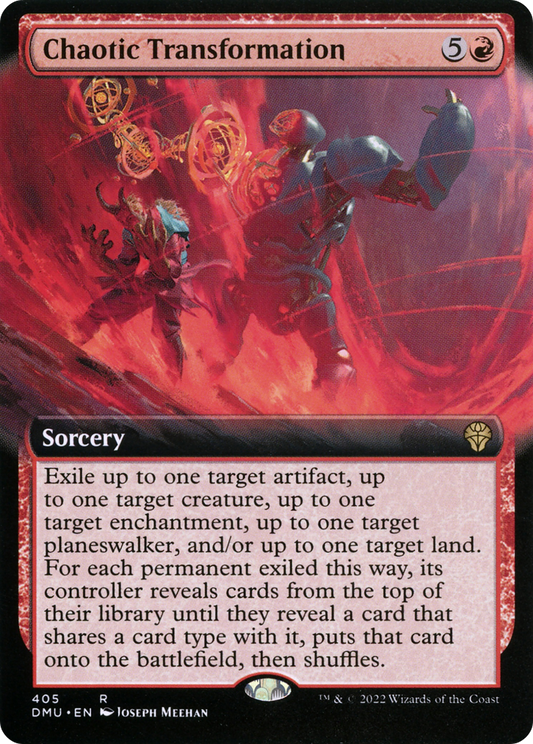 Chaotic Transformation (DMU-405) (Extended Art) (Foil)