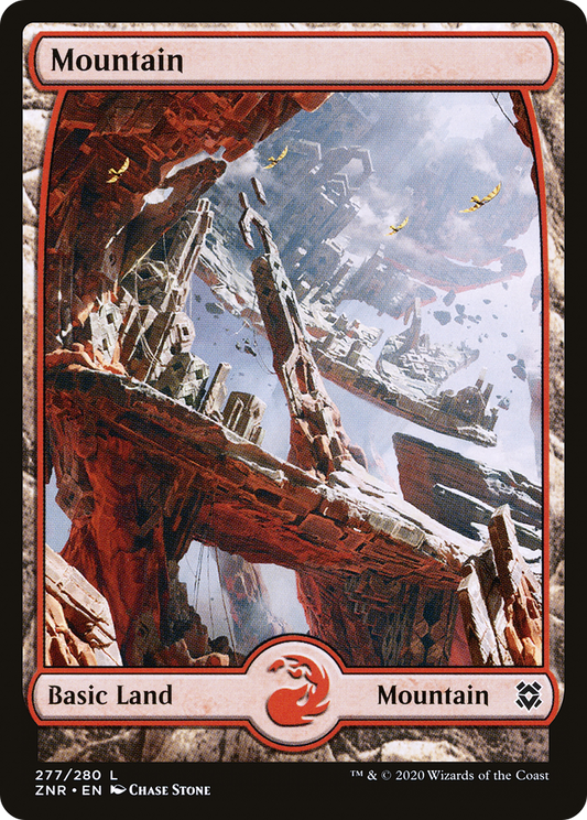 Mountain (ZNR-277) (Full Art) (Foil)