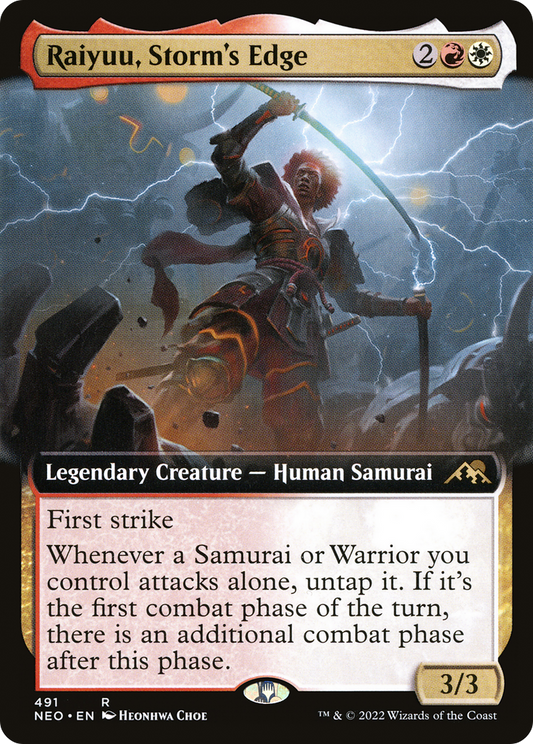 Raiyuu, Storm's Edge (NEO-491) (Extended Art)