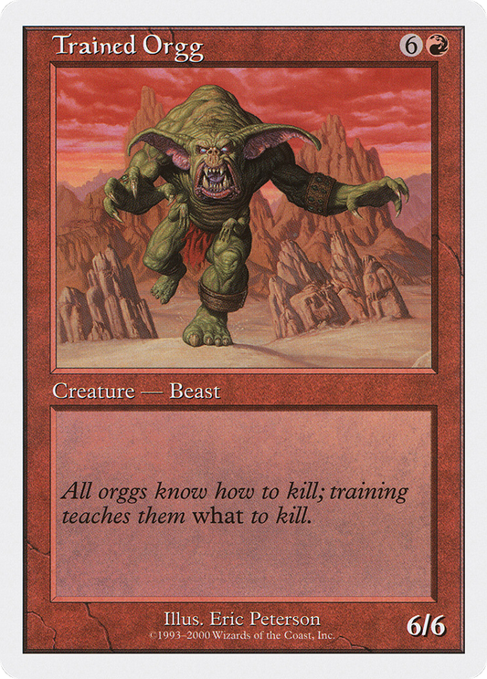 Trained Orgg (S00-037)