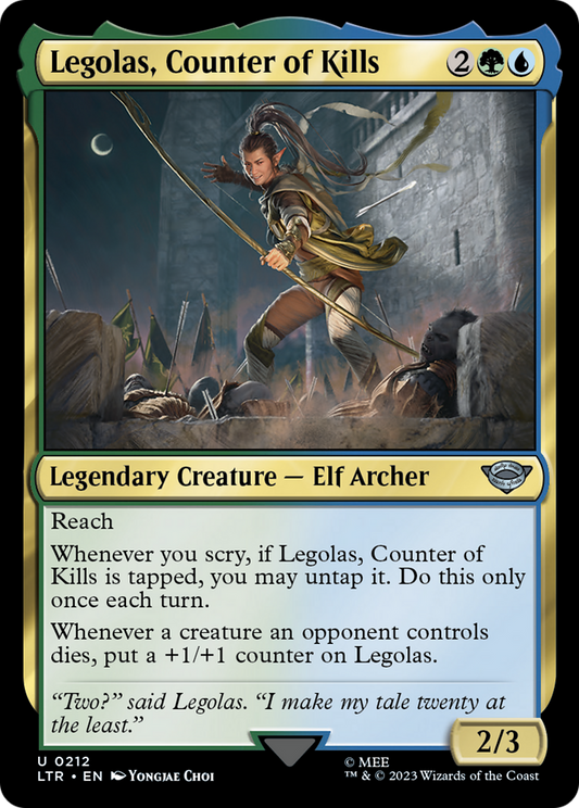 Legolas, Counter of Kills (LTR-212)