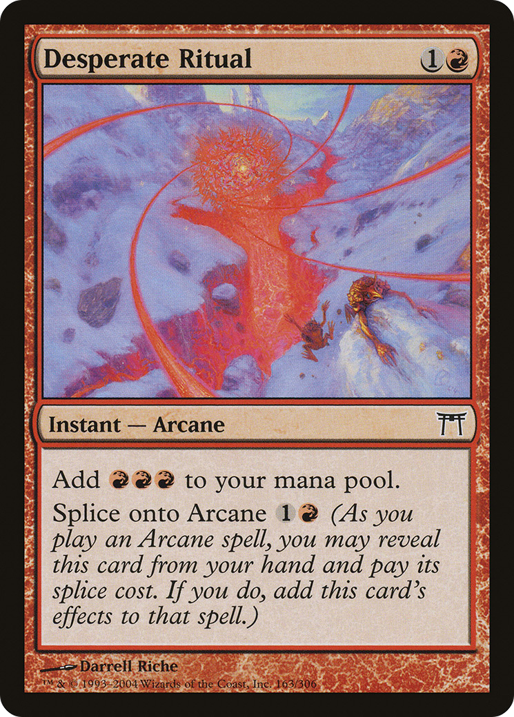Desperate Ritual (CHK-163) (Foil)
