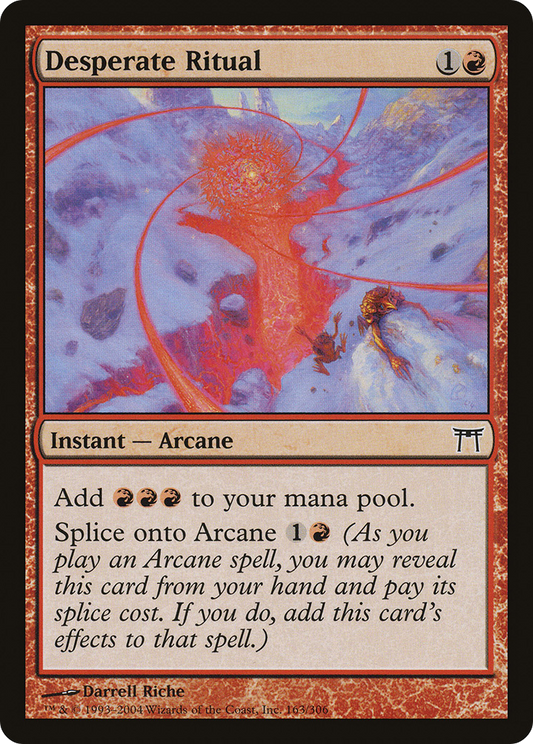 Desperate Ritual (CHK-163) (Foil)