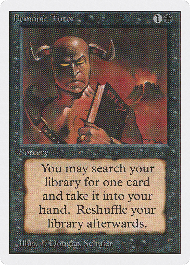 Demonic Tutor (2ED-105)