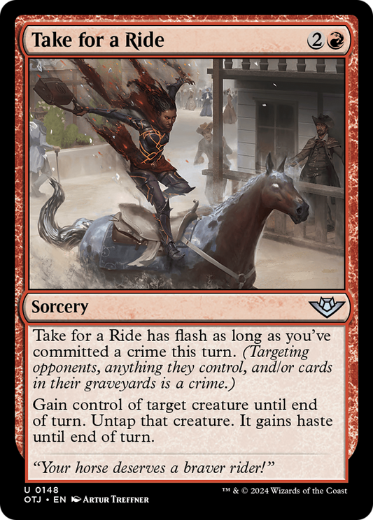 Take for a Ride (OTJ-148) (Foil)
