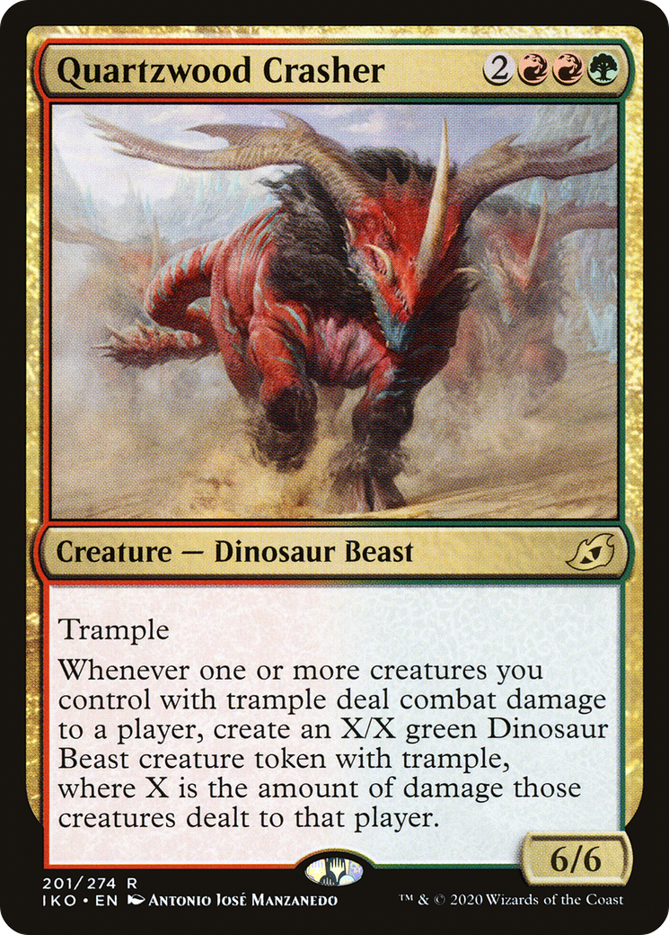 Quartzwood Crasher (IKO-201) (Foil)