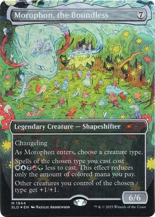 Morophon, the Boundless (SLD-1896) (Borderless) (Display Commander) (Foil)