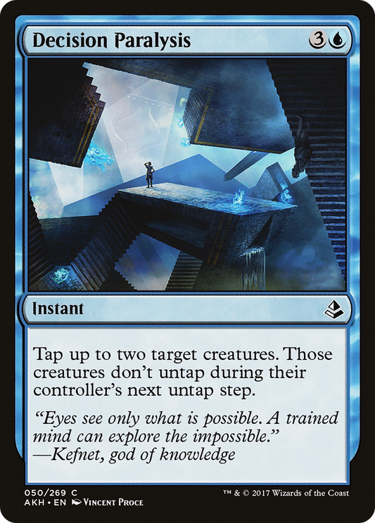 Decision Paralysis (AKH-050) (Foil)