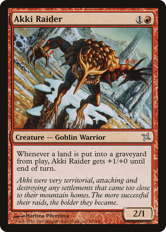 Akki Raider (BOK-092) (Foil)