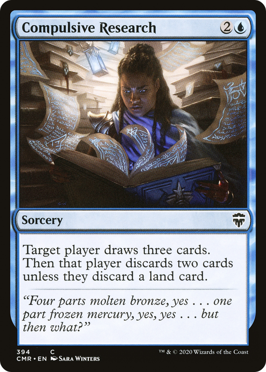Compulsive Research (CMR-394)