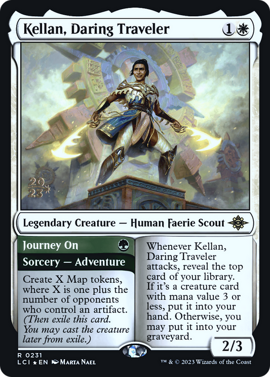 Kellan, Daring Traveler // Journey On (PRE-231S) (Foil)