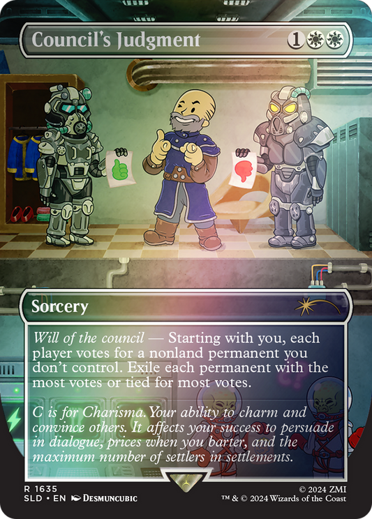 Council's Judgment (SLD-1635★) (Borderless) (Foil)
