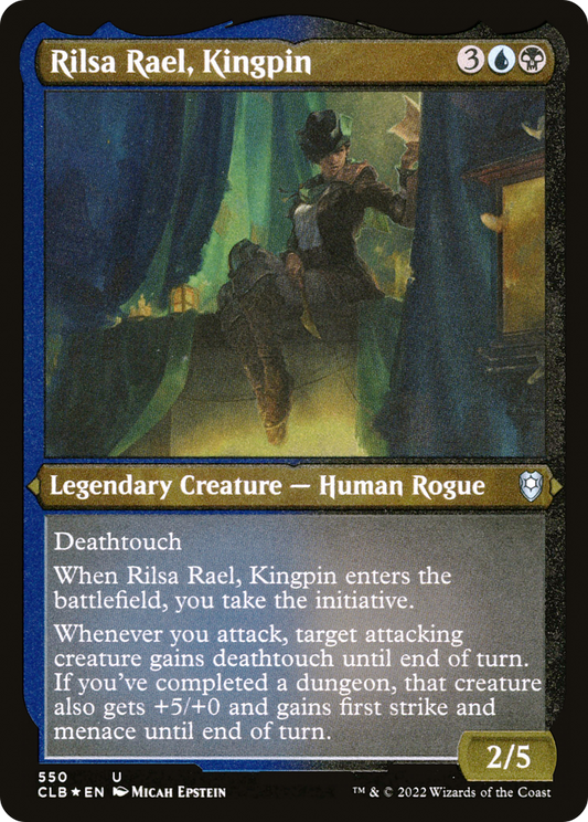 Rilsa Rael, Kingpin (CLB-550) (Etched Foil)