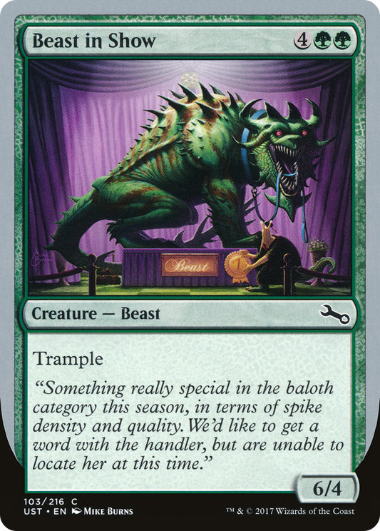 Beast in Show (UST-103C) (Foil)