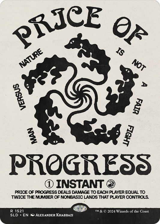 Price of Progress (SLD-1521) (Showcase) (Borderless)