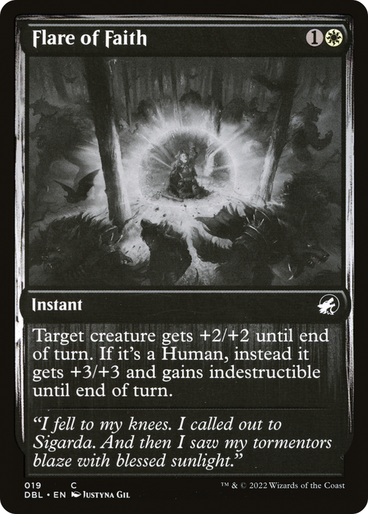 Flare of Faith (DBL-019) (Foil)