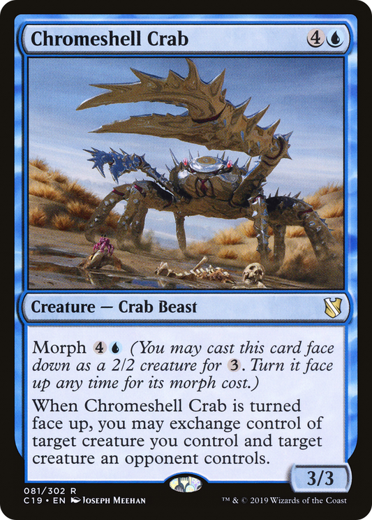 Chromeshell Crab (C19-081)