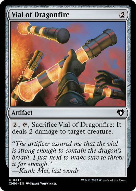 Vial of Dragonfire (CMM-417) (Foil)