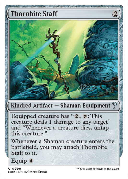 Thornbite Staff (MB2-099)