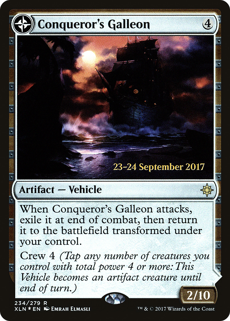 Conqueror's Galleon // Conqueror's Foothold (PRE-234S) (Foil)