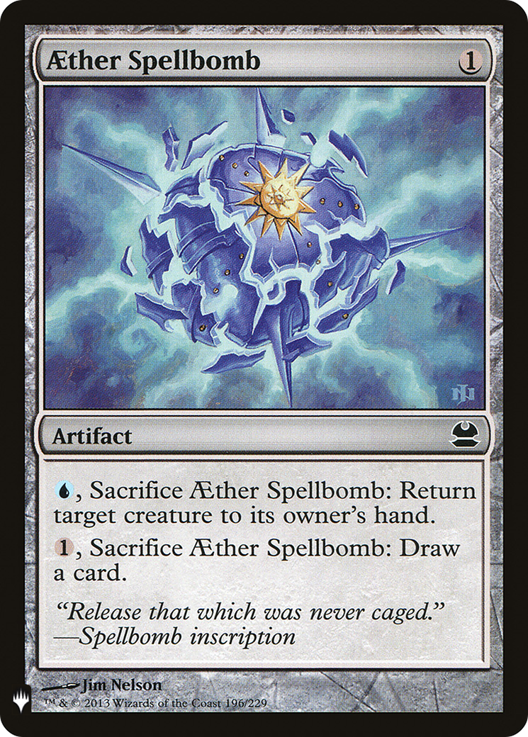 Aether Spellbomb (LIST-MMA-196)