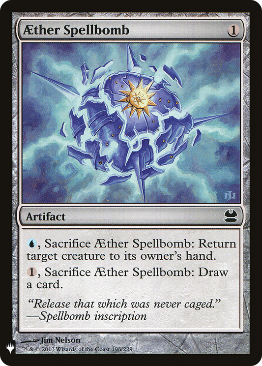 Aether Spellbomb (LIST-MMA-196)
