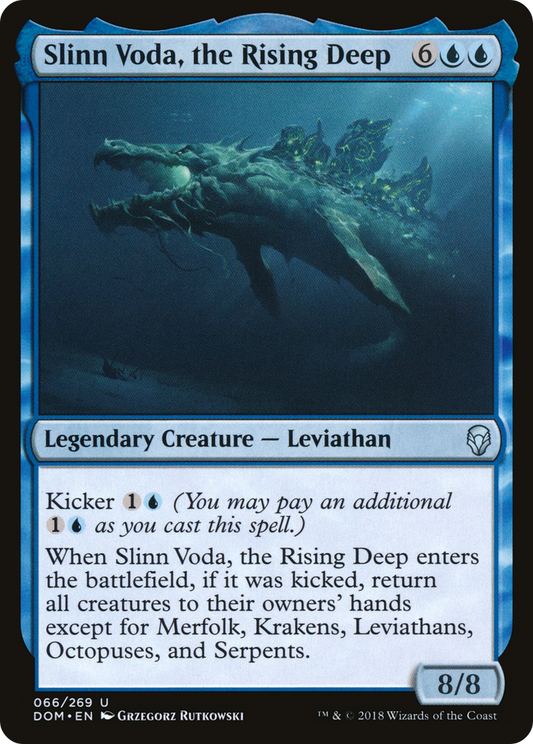 Slinn Voda, the Rising Deep (DOM-066) (Foil)