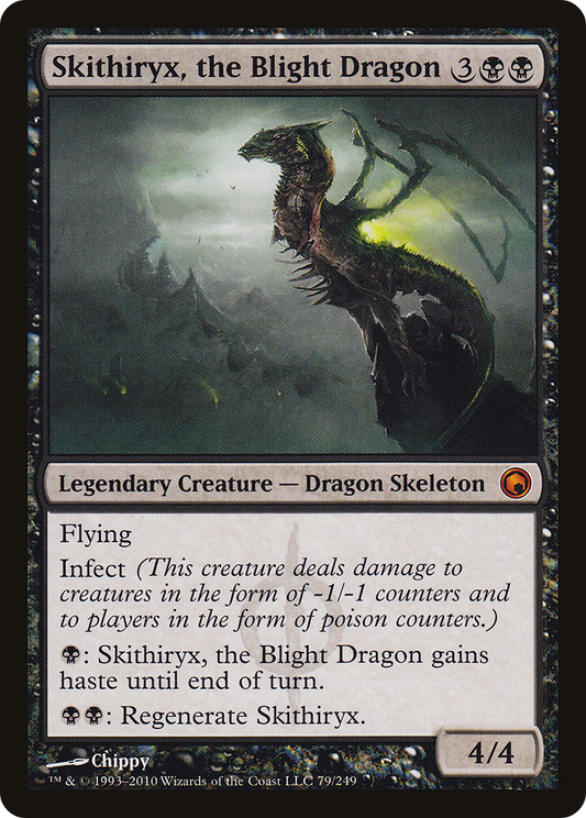 Skithiryx, the Blight Dragon (SOM-079) (Foil)