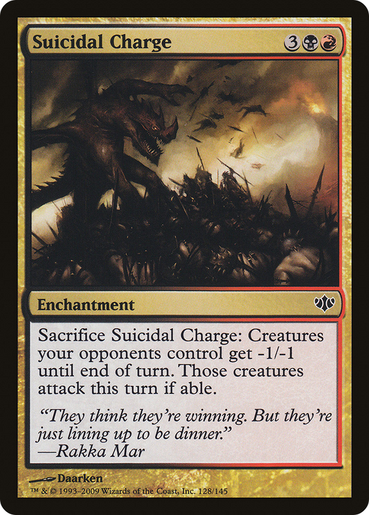 Suicidal Charge (CON-128)
