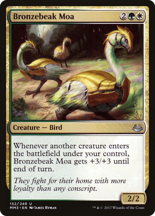 Bronzebeak Moa (MM3-152)