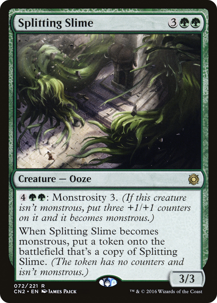 Splitting Slime (CN2-072) (Foil)